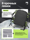 Кофр текстильный SULEX Mountain для горных снегоходов, 22 л (черный) / Текстильный кофр SULEX