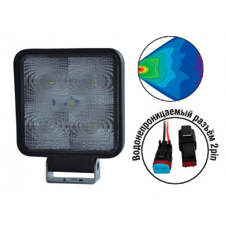 Светодиодные фары AVS Light FL-1210 (15W)