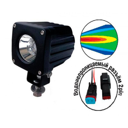 Светодиодная фара AVS Light FL-1237A (10W)